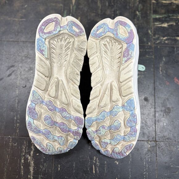 Hoka One One Rincon 3 Size 9B Womens Blue Running Sneakers (1119396 SOAB) - Picture 5 of 6